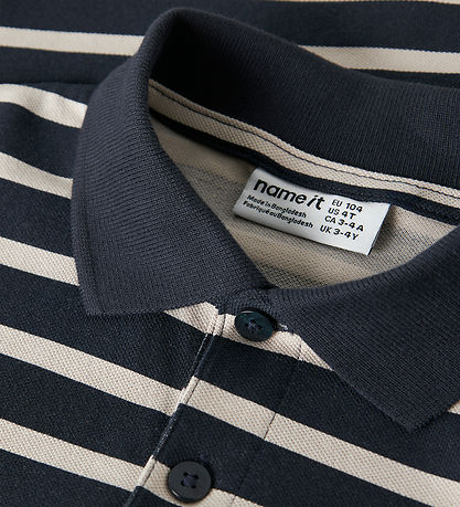 Name It Polo - NmmVolo - Navy Blazer/Chateau Gray