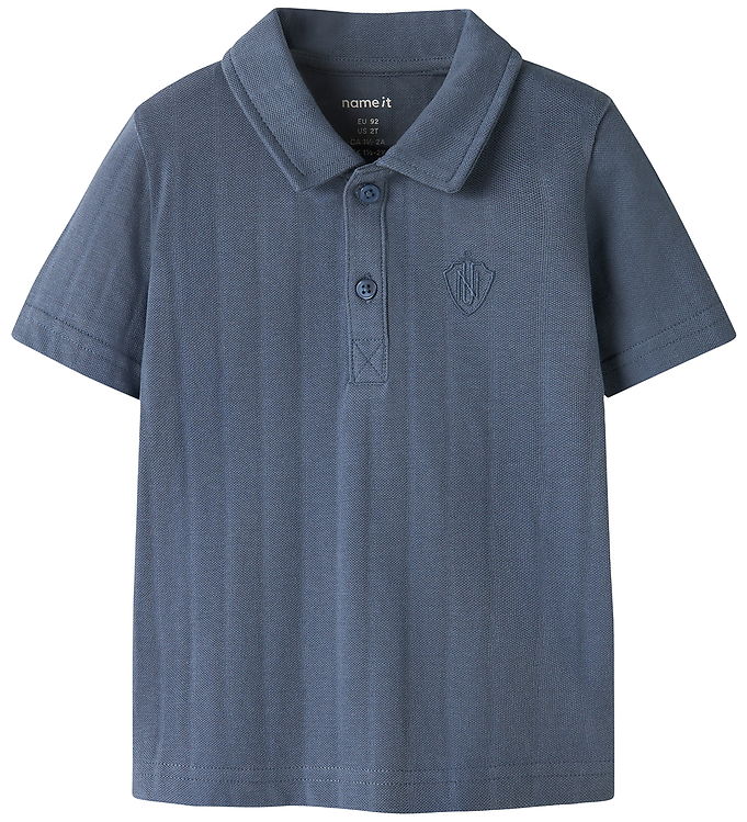 Name It Fen - Polo T-shirt - Blå - 92