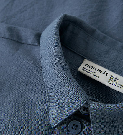Name It Skjorte - NmmFaher - Vintage Indigo