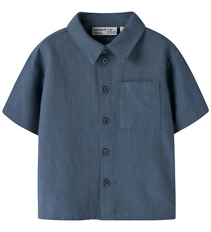 Name It Skjorte - NmmFaher - Vintage Indigo