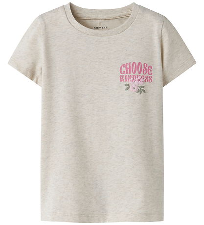 Name it T-shirt - NnfDartiana - Peyote Melange