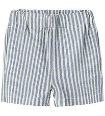 Name It Shorts - NmmFedenis - Vintage Indigo/Cloud Dancer