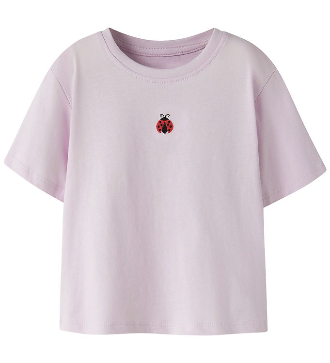 NAME IT T-shirt Victoria Lavender Fog