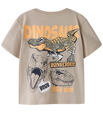 Name It T-shirt - NmmVelix - Chateau Gray/Trex