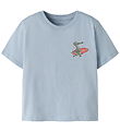 Name It T-shirt - NmmVelix - Blue Fog/Surf