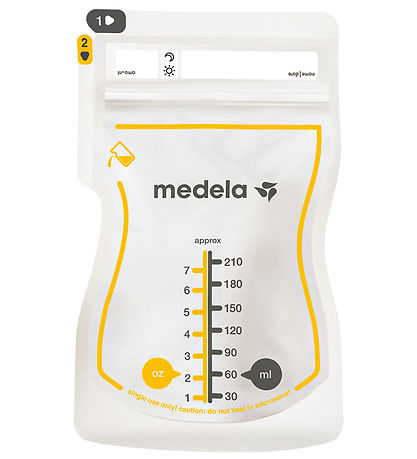 Medela Opbevaringsposer til Brystmælk - 210 ml - 50 stk