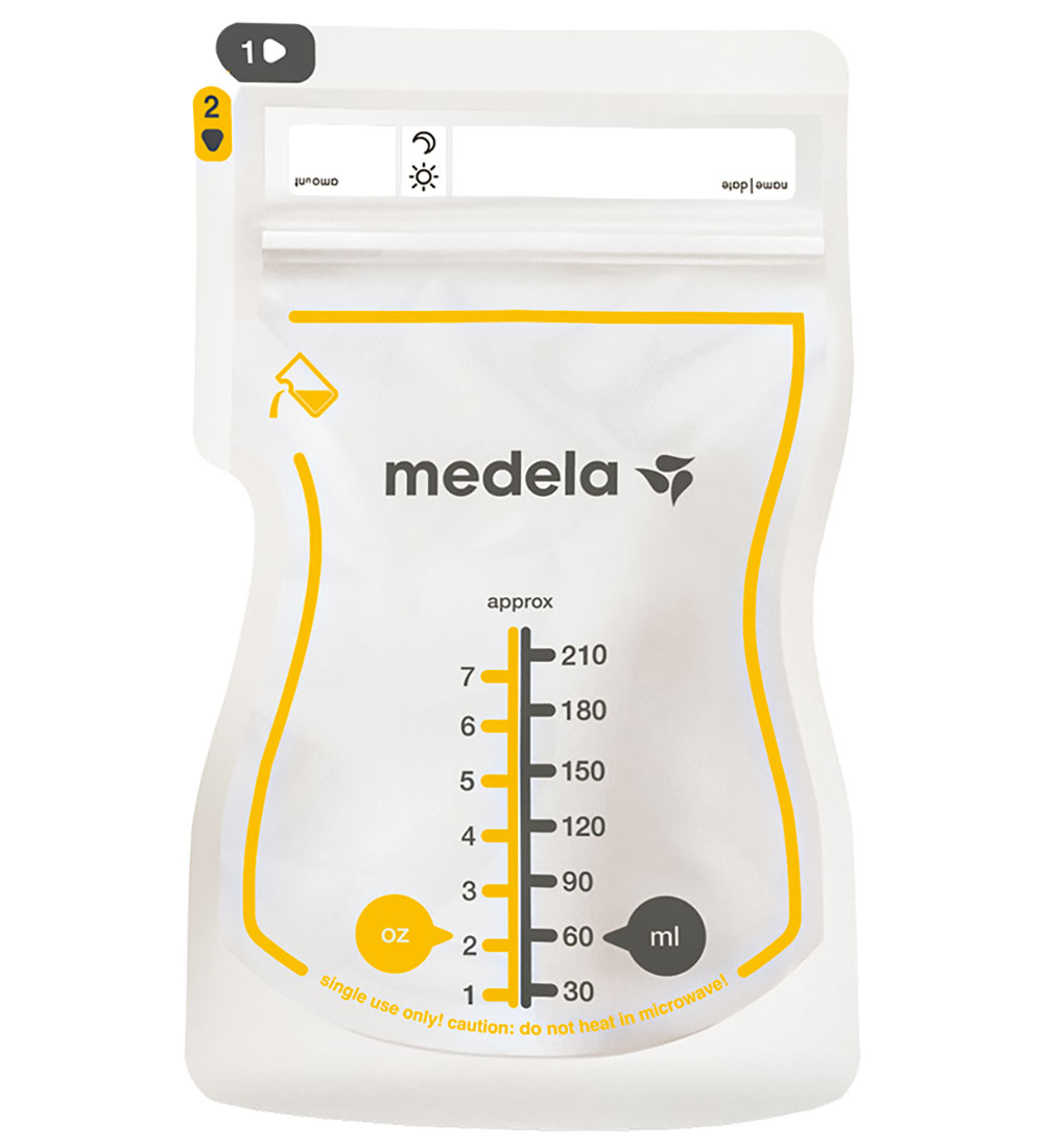 Medela Aufbewahrungsbeutel für Muttermilch - 210 ml - 50 st. - Medela - One Size - Zubehör