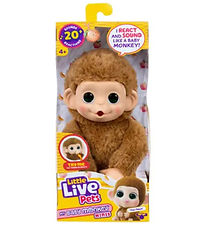 Little Live Pets interaktiv Bamse - My Baby Mini Monkey - Pepi P