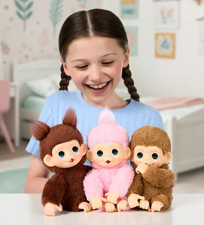 Little Live Pets interaktiv Bamse - My Baby Mini Monkey - Pepi P