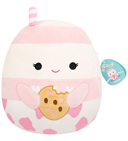 Squishmallows Bamse - 30 cm - Amelie Strawberry Milk
