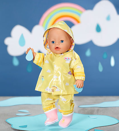 BABY Born Dukketøj - Regnsæt - 43 cm