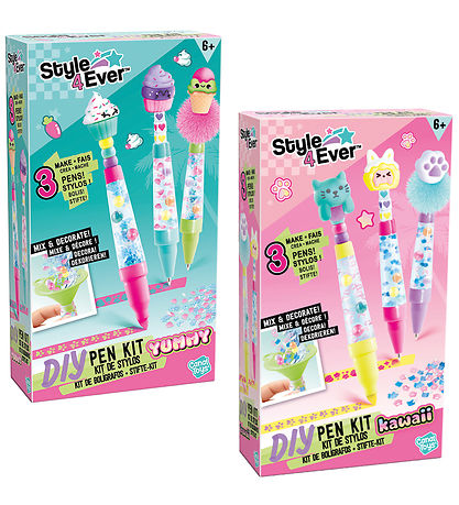 Style 4 Ever DIY Pen Maker - Kawaii - Assorteret