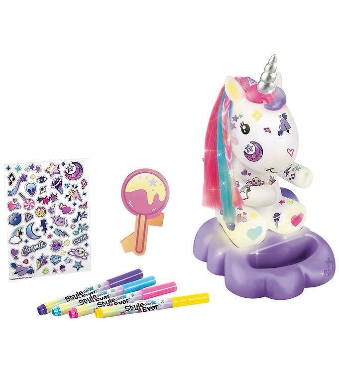 Style 4 Ever DIY Lampe - 22 cm - Kawaii - Unicorn