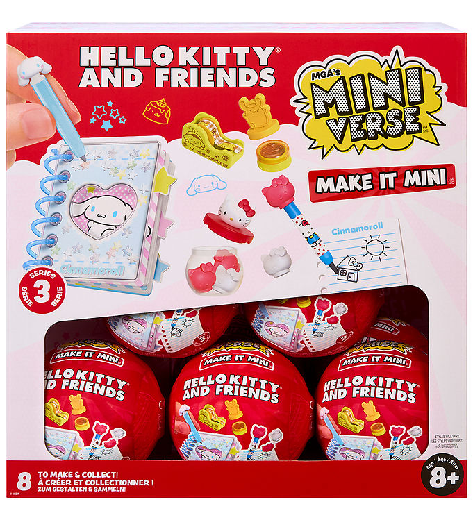 MGA's Miniverse Make It Mini - Hello Kitty And Friends - Asst.