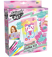 Airbrush Plush Poster set - Airbrush Art - Kawaii