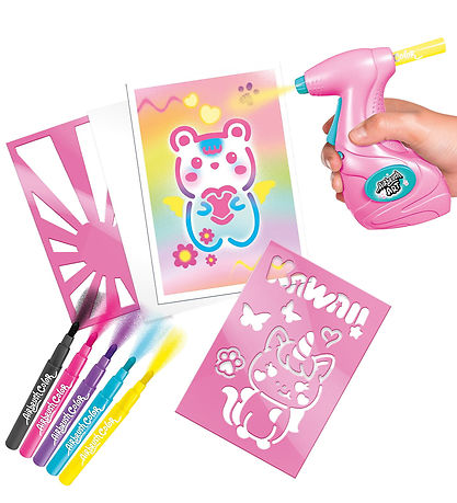 Airbrush Plush Plakatsæt - Airbrush Art - Kawaii