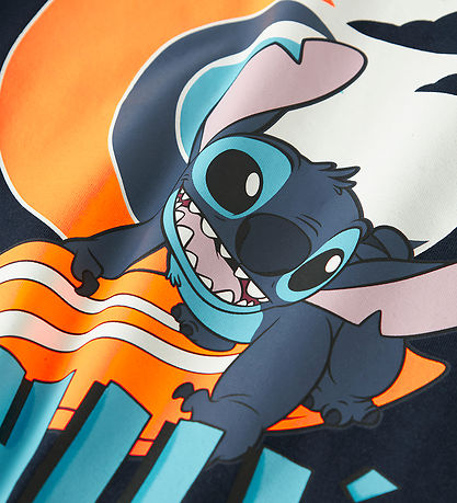 Name It T-shirt - NmmMamba - Stitch - Navy Blazer