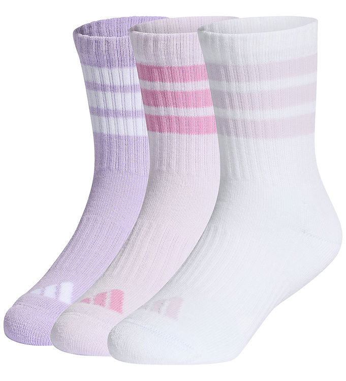 adidas Performance Strømper - 3-pak - KD C Crw - Powplu/White/Ic