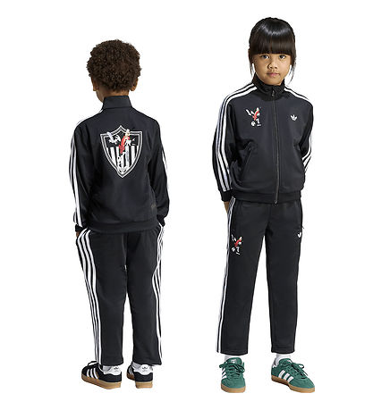 adidas Orginals Træningssæt - Firebird - Black/White