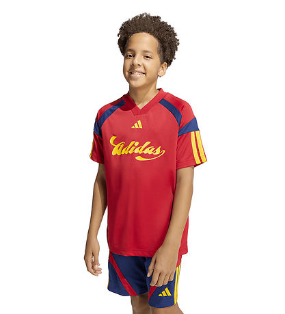 adidas Performance T-shirt - J Hot - Tepore/Creyel/Dkblue