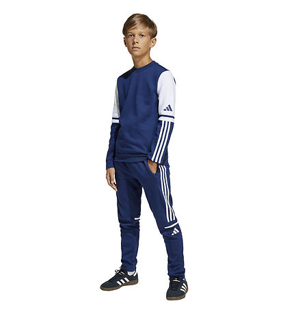 adidas Performance Sweatshirt - SQ25 SW CREW Y - Tenabl/White