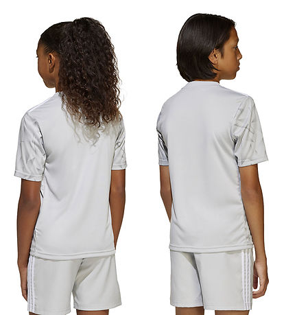 adidas Performance T-shirt - T ICON25 JSY Y - Tmlggr/White