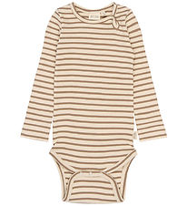 Petit Piao Body l/æ - Ginger Snap Striped