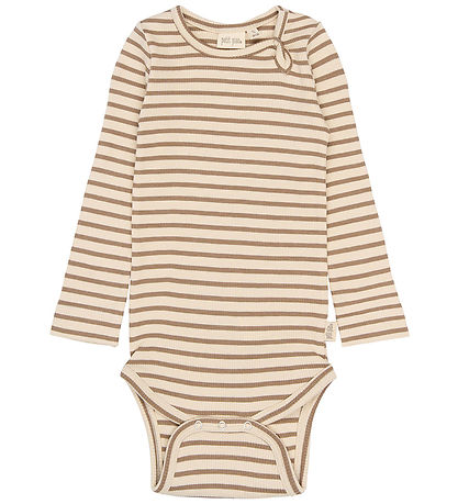 Petit Piao Body l/æ - Ginger Snap Striped