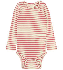 Petit Piao Body l/æ - Dusty Rose Striped