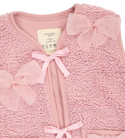 VACVAC Vest - Flecce - Lill - Cotton Candy