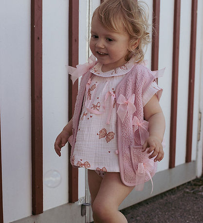 VACVAC Vest - Flecce - Lill - Cotton Candy