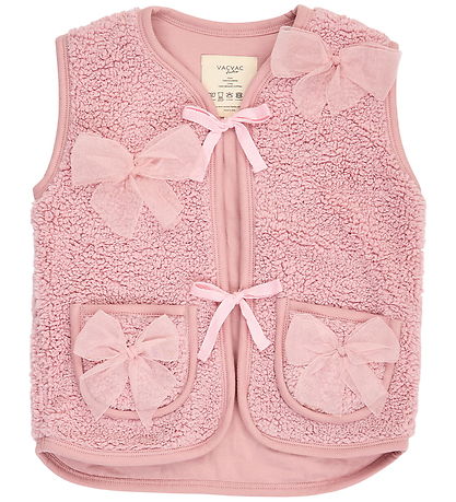 VACVAC Vest - Flecce - Lill - Cotton Candy