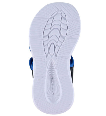 Skechers Sandaler m. Lys - Sola -Black/Blue