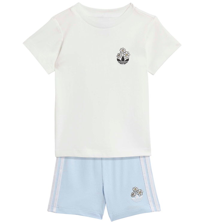 adidas Orginals Shortssæt - Disney - WHITE/CRSK