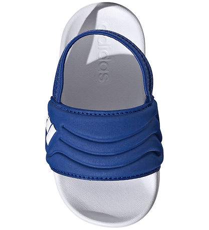 adidas Performance Sandaler - ADILETTE ESTRAP 2.0 - ROYBLU/FTWWH