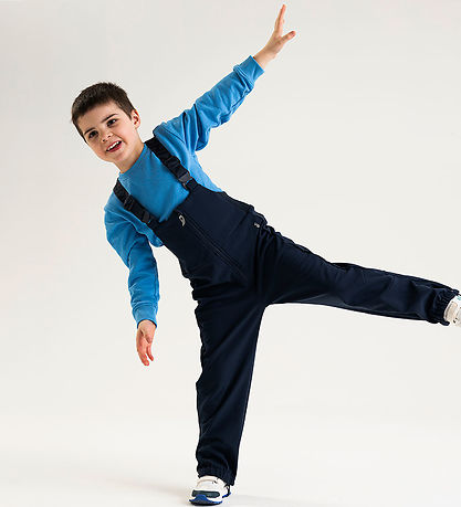 Viking Softshellbukser m. Seler - Play - Navy