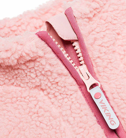 Viking Fleecejakke - Playtime - Light Pink