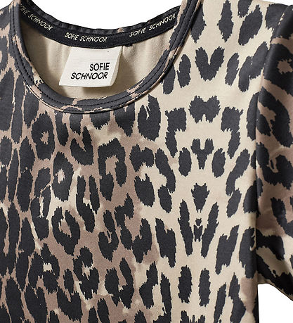 Sofie Schnoor T-shirt - Noos - AsitaSK - Light Brown Leopard