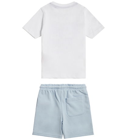 New Balance Shortssæt - Graphic - Bright White