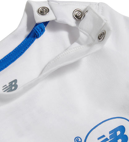 New Balance Shortssæt - Graphic - Bright White