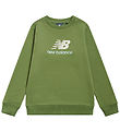 New Balance Sweatshirt - Logo-Print - Oregano