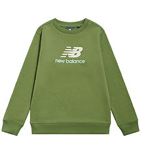 New Balance Sweatshirt - Stacked Logo - Oregano
