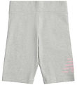 New Balance Cykelshorts - Stacked Logo - Ash Heather