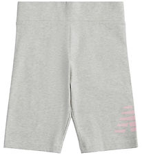 New Balance Cykelshorts - Stacked Logo - Ash Heather