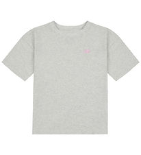 New Balance T-shirt - Logo - Ash Heather