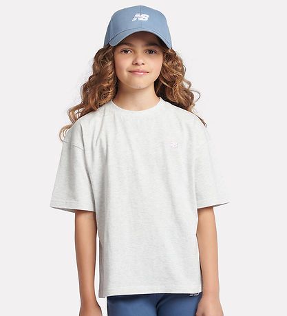 New Balance T-shirt - Logo - Ash Heather