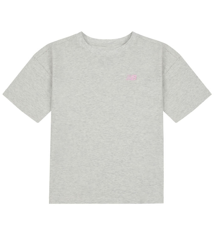 New Balance T-shirt - Logo - Ash Heather