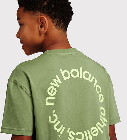 New Balance T-shirt - Graåhic Logo - Oregano