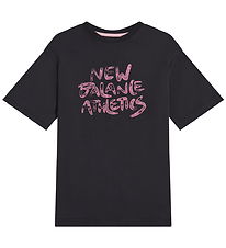 New Balance T-shirt - Graffiti Graphic - Caviar