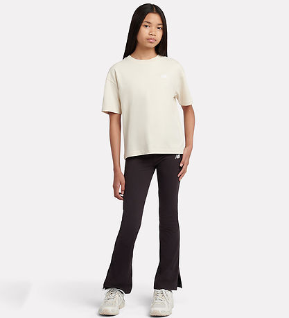 New Balance T-shirt - Logo - Linen